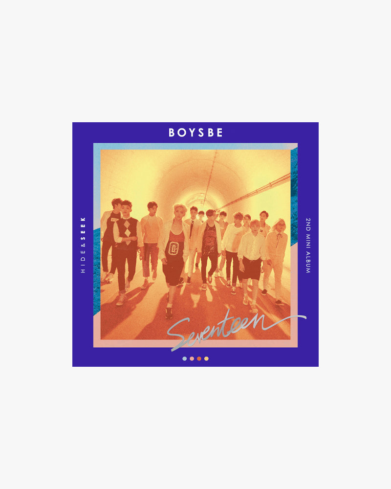 2nd Mini Album 'BOYS BE' - SEVENTEEN - HOPESCOLOR