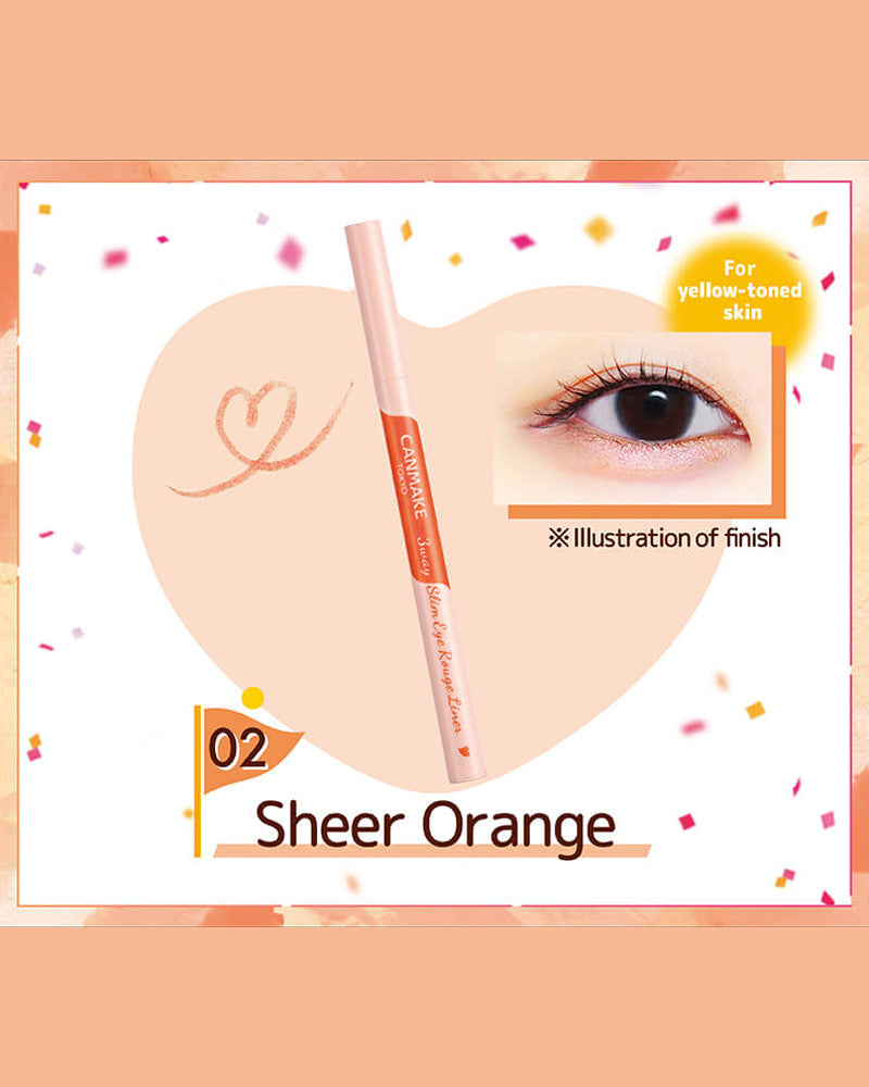 CANMAKE 3Way Slim Eye Rouge Liner