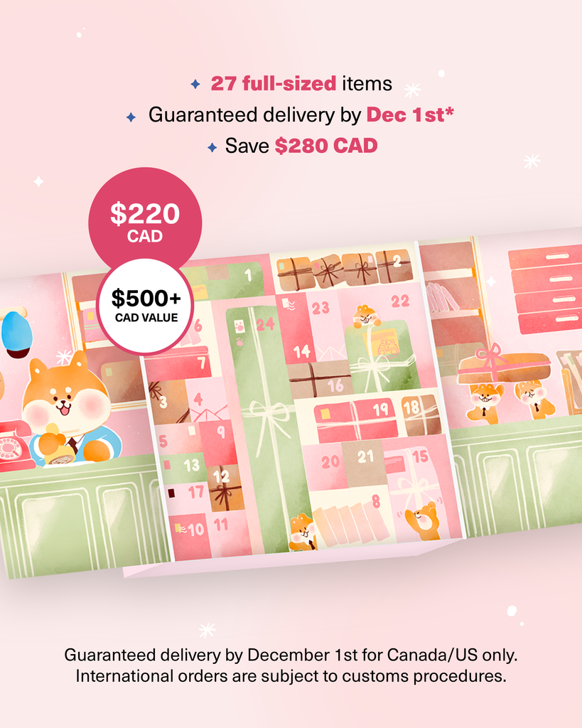 SUKOSHI 2024 Advent Calendar ($500 Value) (Coming Soon!)