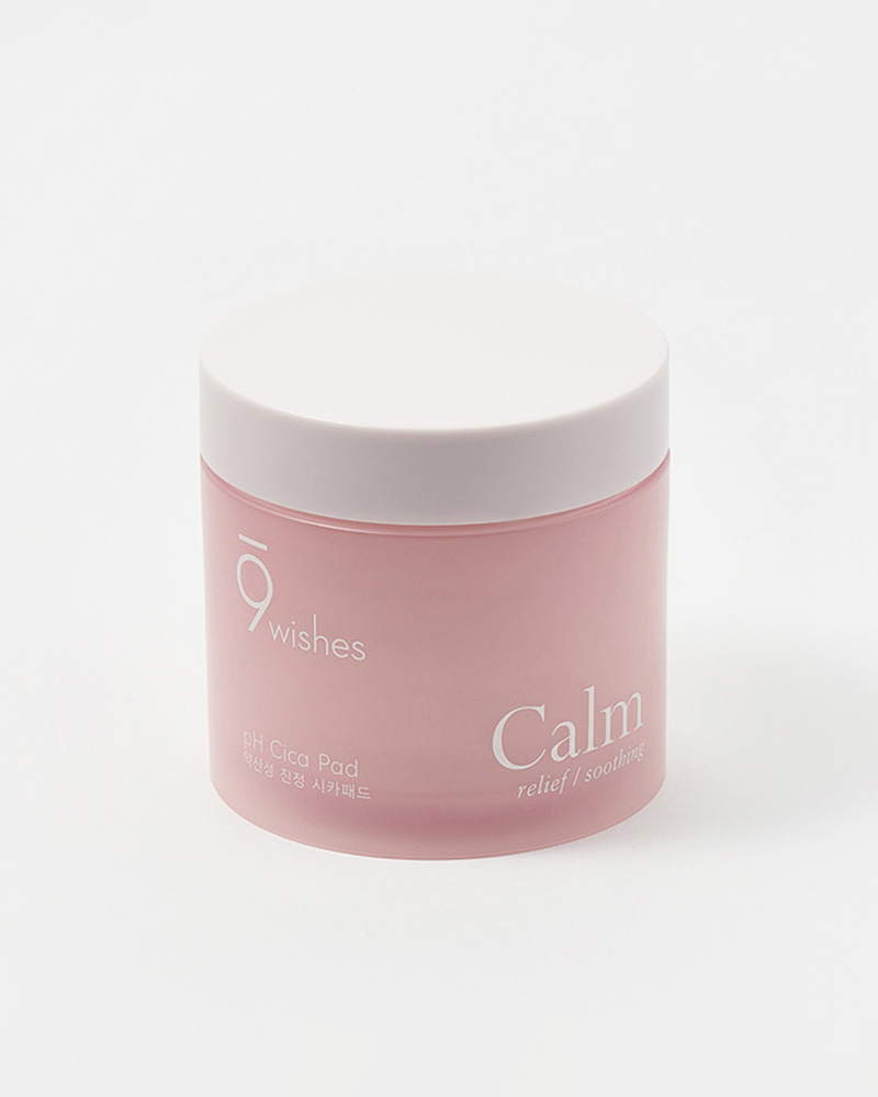 9Wishes pH Calm Cica Toner Pads