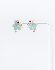 NYU NYU Aqua Star Earrings