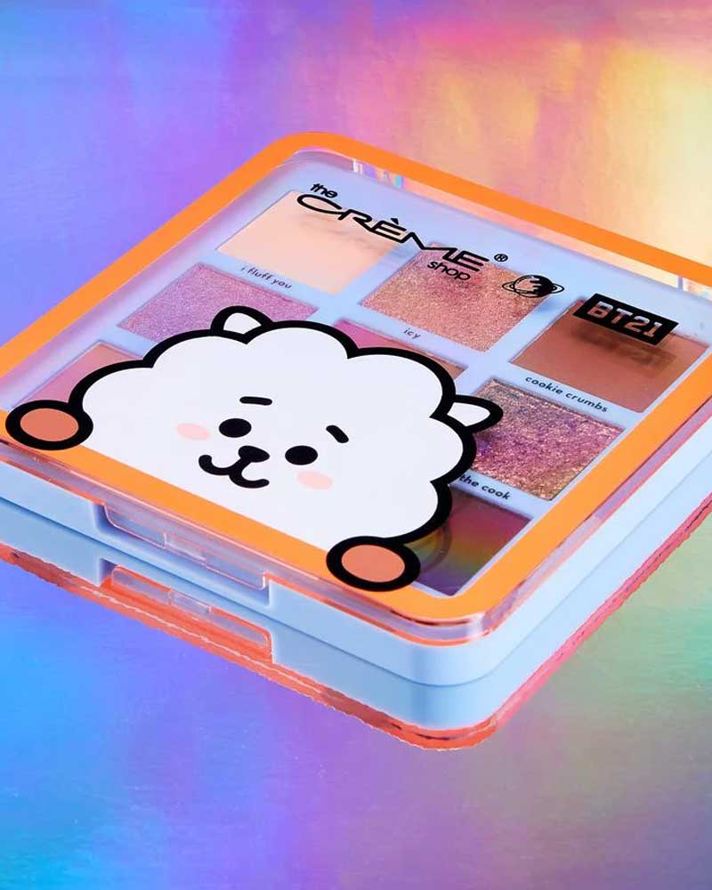 The Crème Shop x BT21: THE RIGHT FLUFF Eyeshadow Palette - RJ