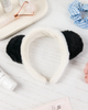 Fuzzy Panda Headband