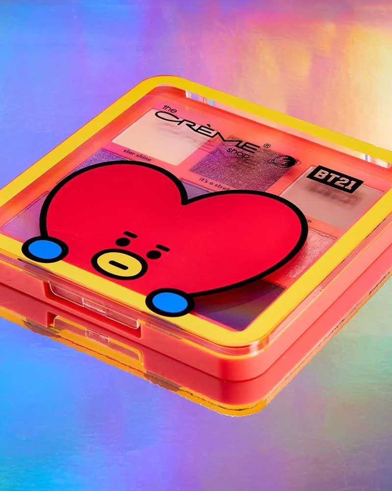 The Crème Shop x BT21: GALACTIC Eyeshadow Palette - TATA