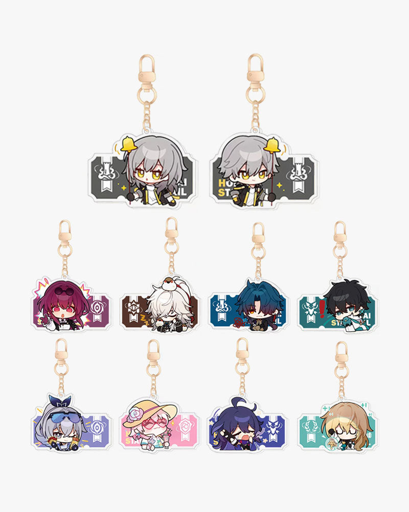 Honkai: Star Rail© Pom-Pom Gallery Series Acrylic Keychain