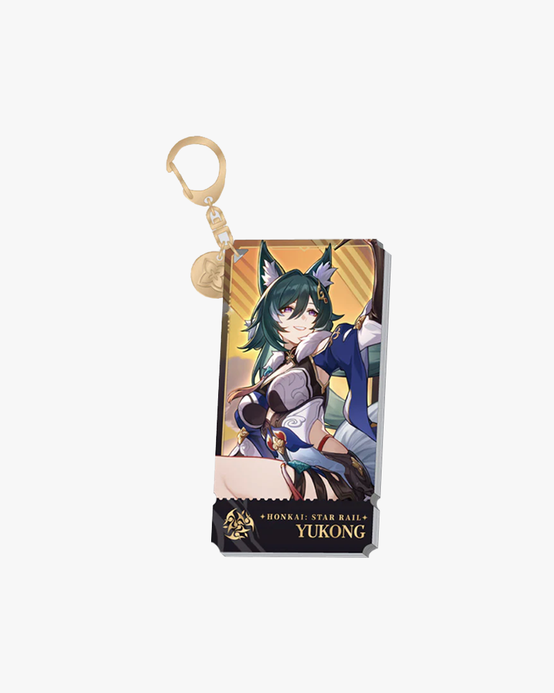 Honkai: Star Rail© The Harmony Path Character Acrylic Keychain