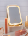 LED Mirror Makeup Foldable Box