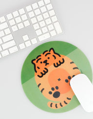 MUZIKTIGER© Peekaboo Tiger PVC Mouse Pad