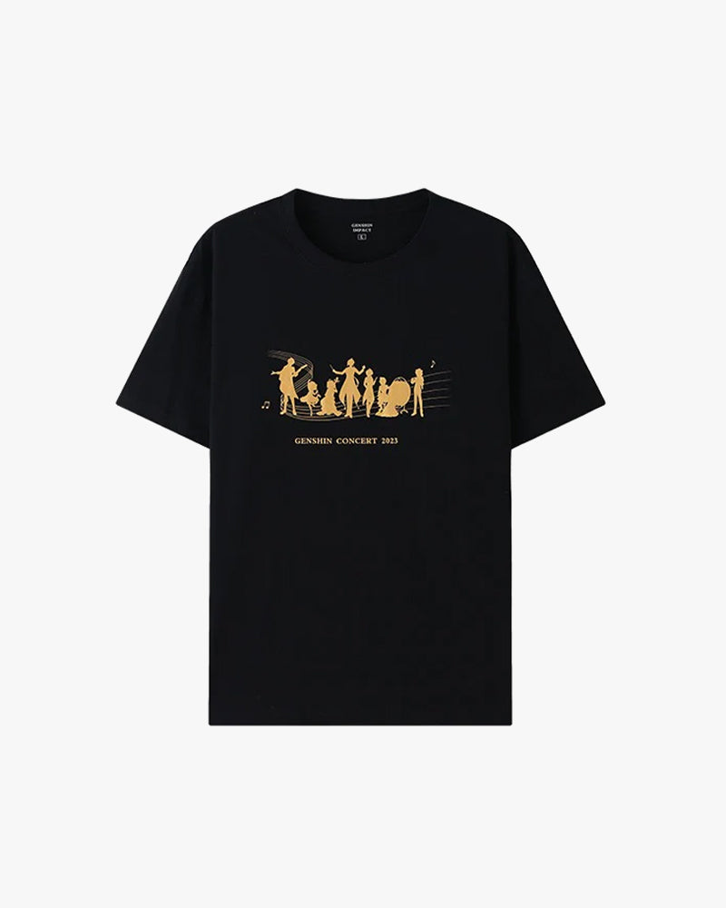 Genshin Impact© Melodies of an Endless Journey Gold Stamp T-Shirt