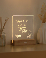 Miffy© Acrylic Light Message Board