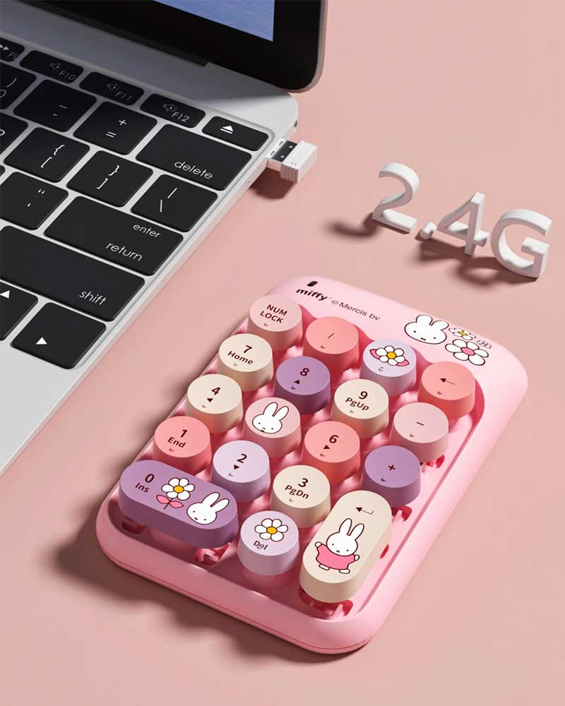 Warehouse Sale - MIPOW x Miffy© Wireless Numeric Keyboard