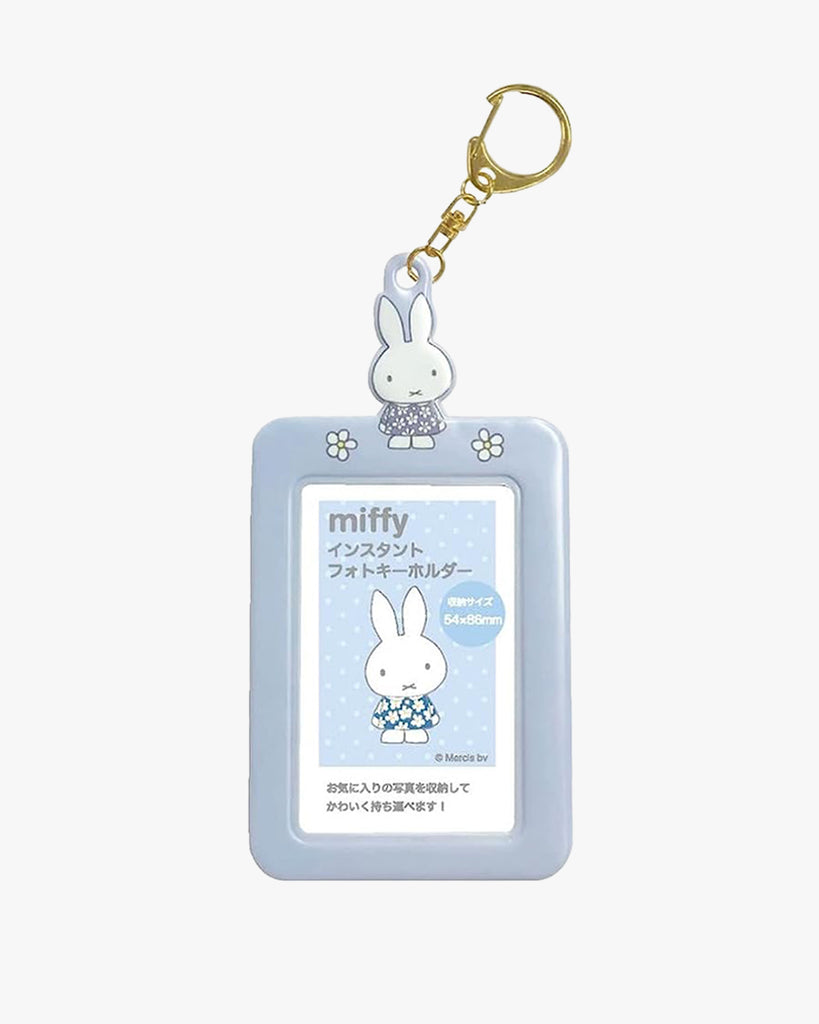 Miffy© Instant Photo Keychain - Blue