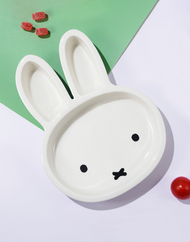 Miffy© Miffy Face Divided Plate