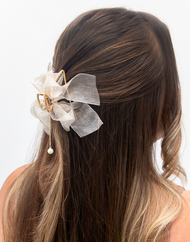 Mini Bow Hair Claw Clip