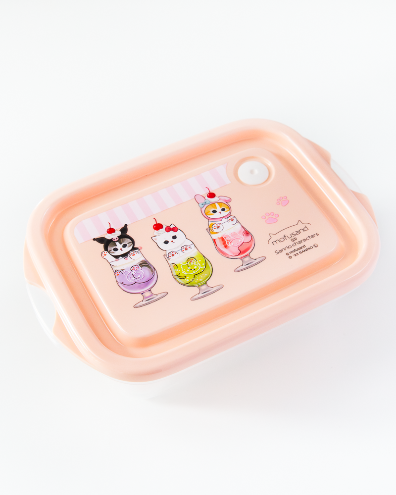 Mofusand X Sanrio© Characters Cream Soda Bento Box