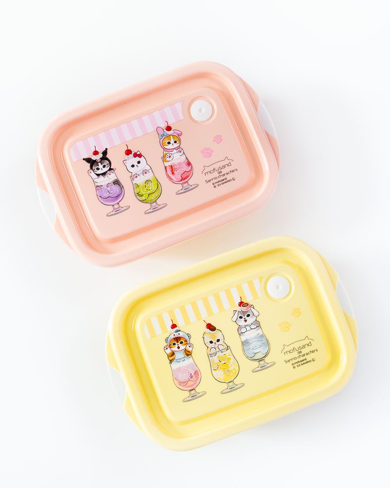 Mofusand X Sanrio© Characters Cream Soda Bento Box