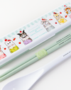 Mofusand X Sanrio© Chopstick & Spoon Set with Case