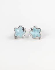 NYU NYU Aqua Star Earrings