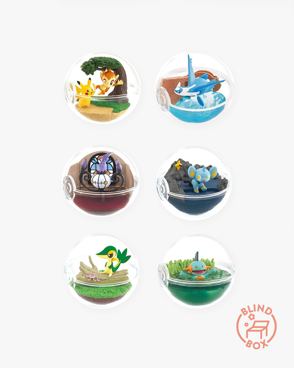 Re-Ment Pokemon© Terrarium Collection 12 Blind Box