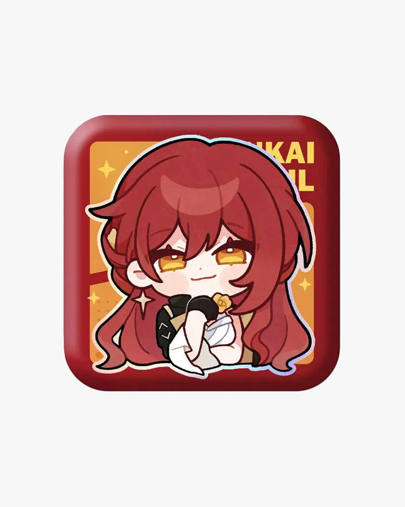 Honkai: Star Rail© Pom-Pom Gallery Series Square Badge