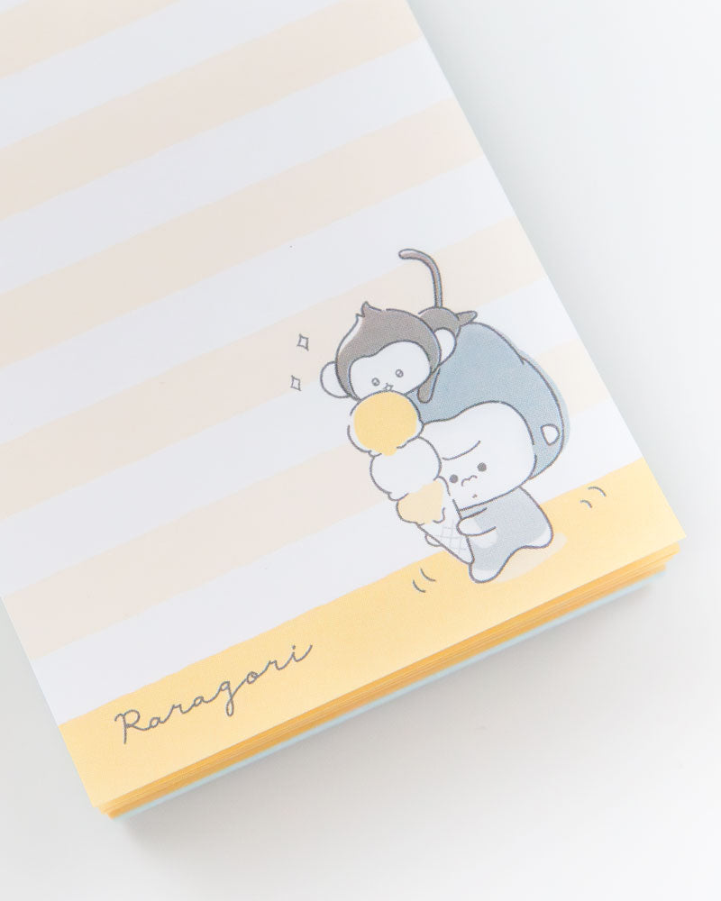 Raragori Pre-Order Memo Pad