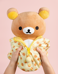 San-X© Rilakkuma Acorn Pattern Sleeping Bag Plush