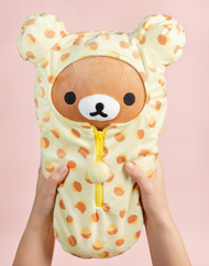 San-X© Rilakkuma Acorn Pattern Sleeping Bag Plush