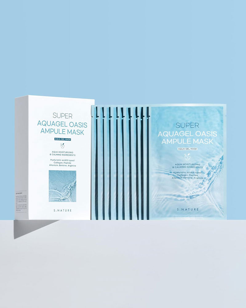 S.NATURE Super Aqua Gel Oasis Ampule Mask