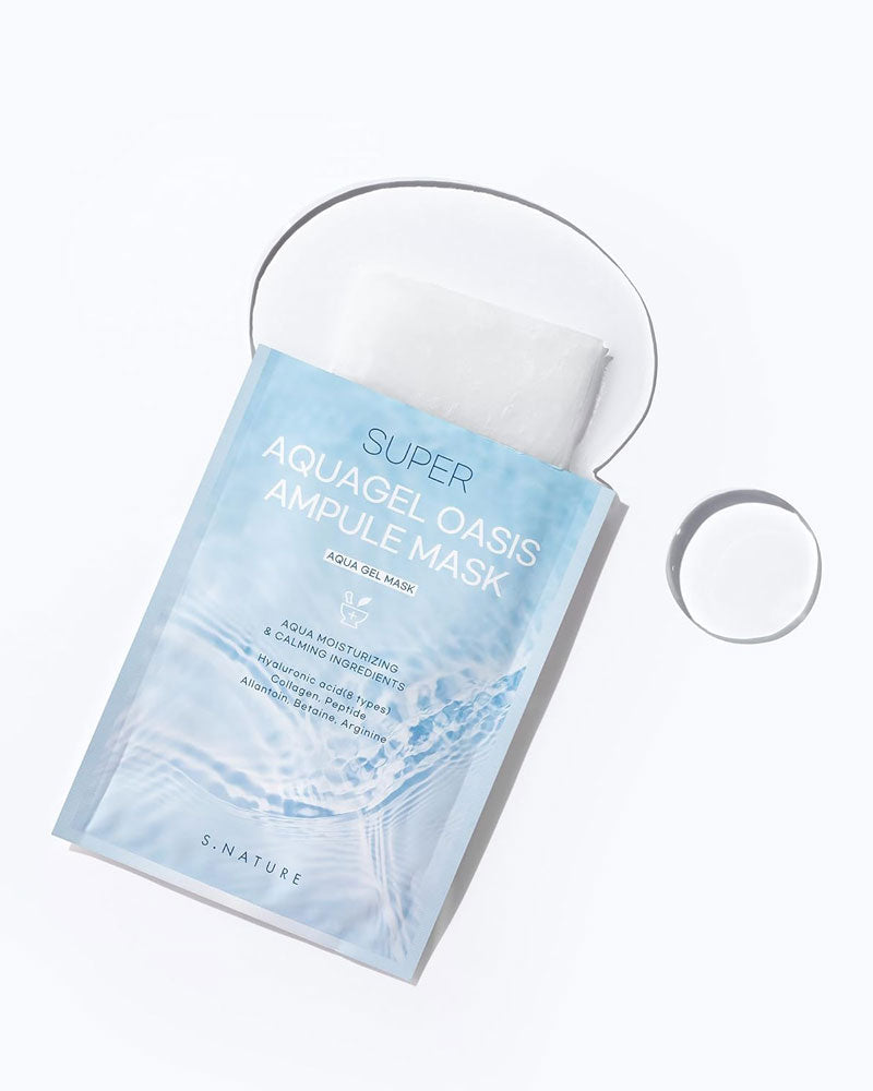 S.NATURE Super Aqua Gel Oasis Ampule Mask