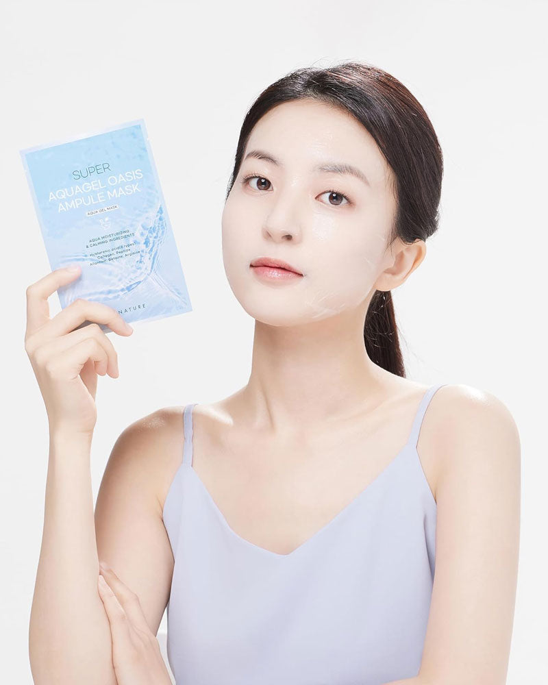 S.NATURE Super Aqua Gel Oasis Ampule Mask