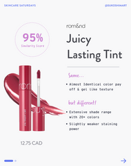 rom&nd Juicy Lasting Tint: Sparkling Juicy