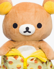 San-X© Rilakkuma Acorn Pattern Sleeping Bag Plush