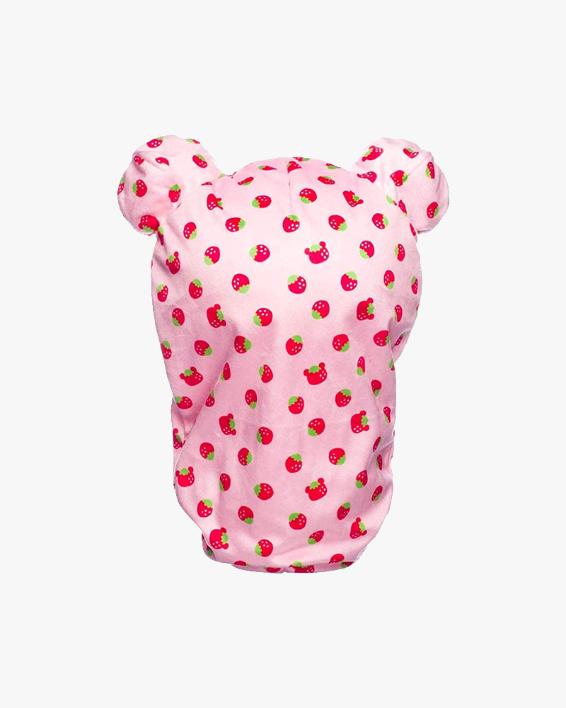 San-X© Korilakkuma Strawberry Pattern Sleeping Bag Plush