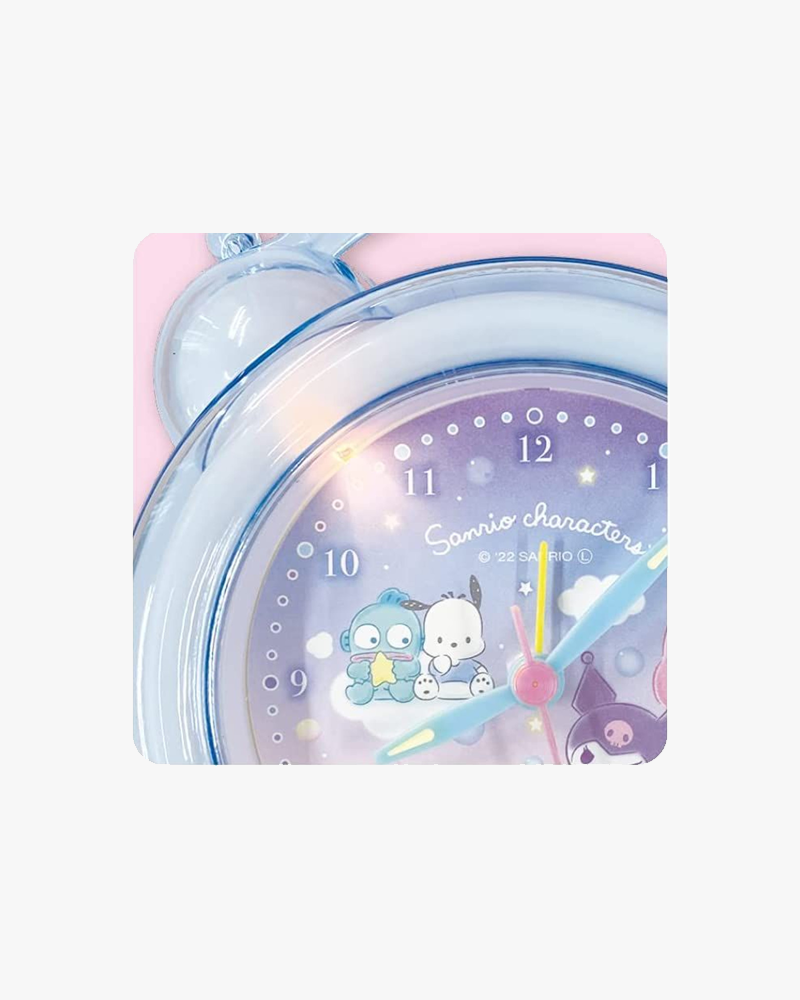 Sanrio© Characters Clear Bubble Alarm Clock