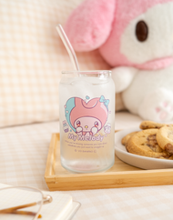 Sanrio® Characters Can-Shaped Glass Tumbler