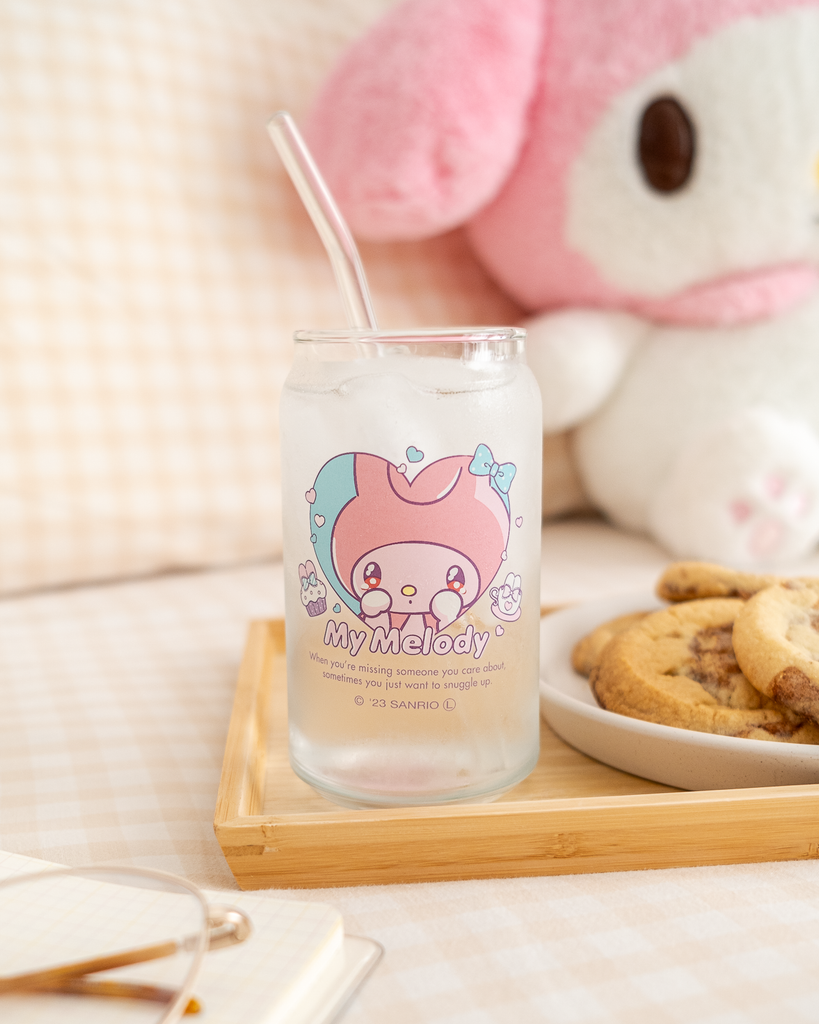 Sanrio® Characters Can-Shaped Glass Tumbler