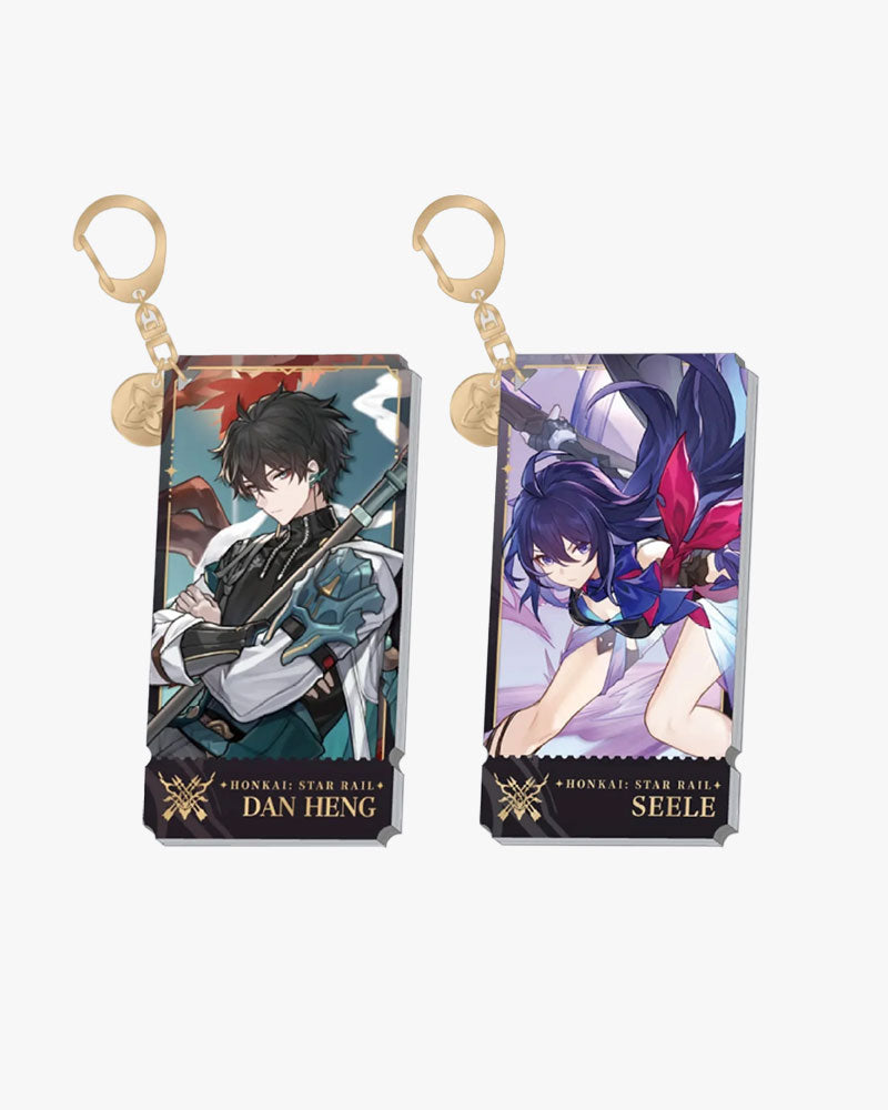 Honkai: Star Rail® The Hunt Path Character Acrylic Keychain