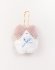 Tokotoko Cat Plush Doll Keychain