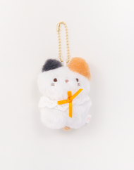 Tokotoko Cat Plush Doll Keychain