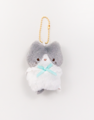 Tokotoko Cat Plush Doll Keychain