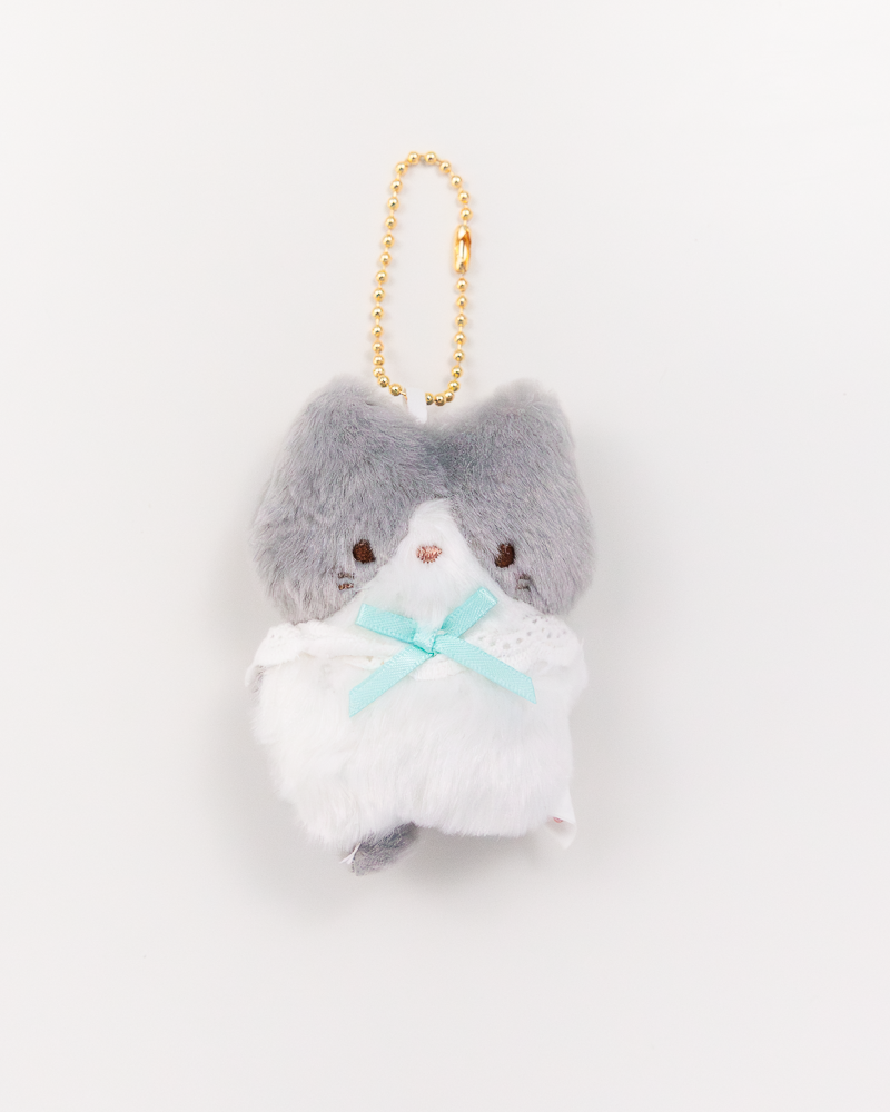 Tokotoko Cat Plush Doll Keychain