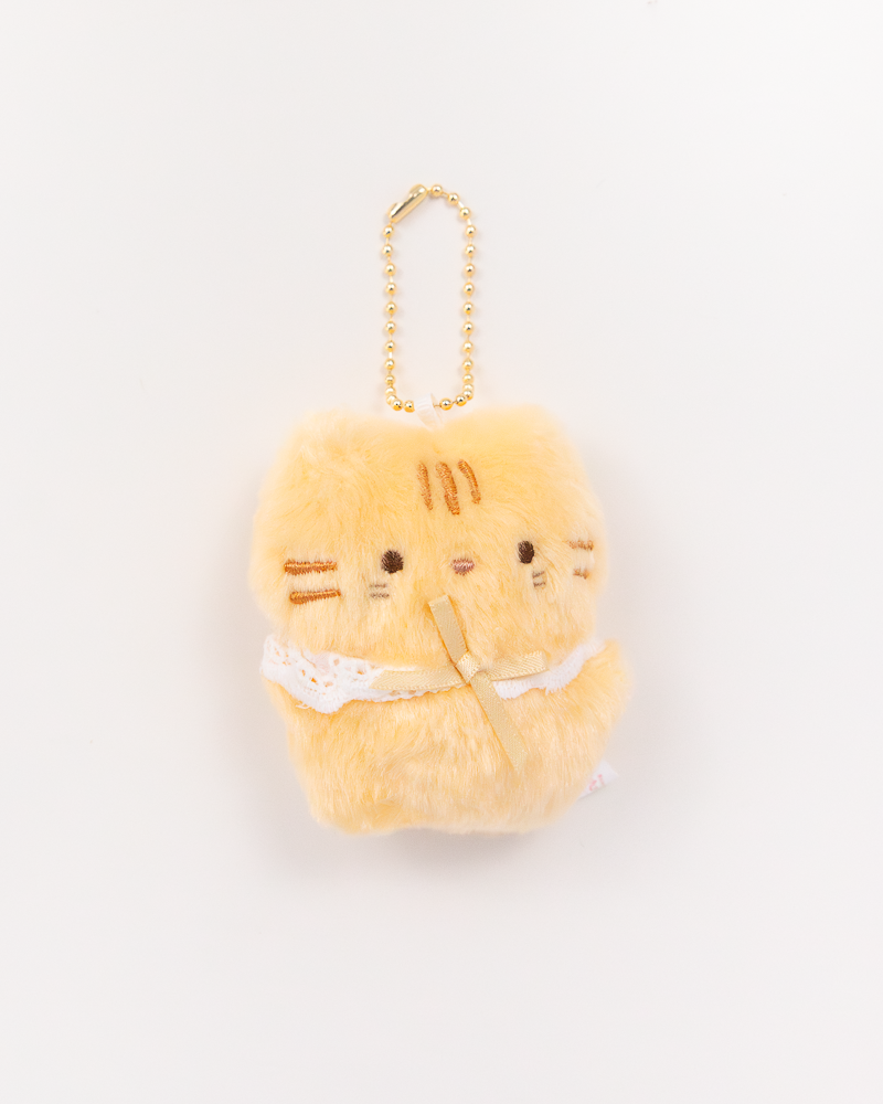 Tokotoko Cat Plush Doll Keychain