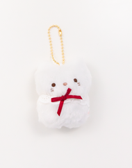 Tokotoko Cat Plush Doll Keychain