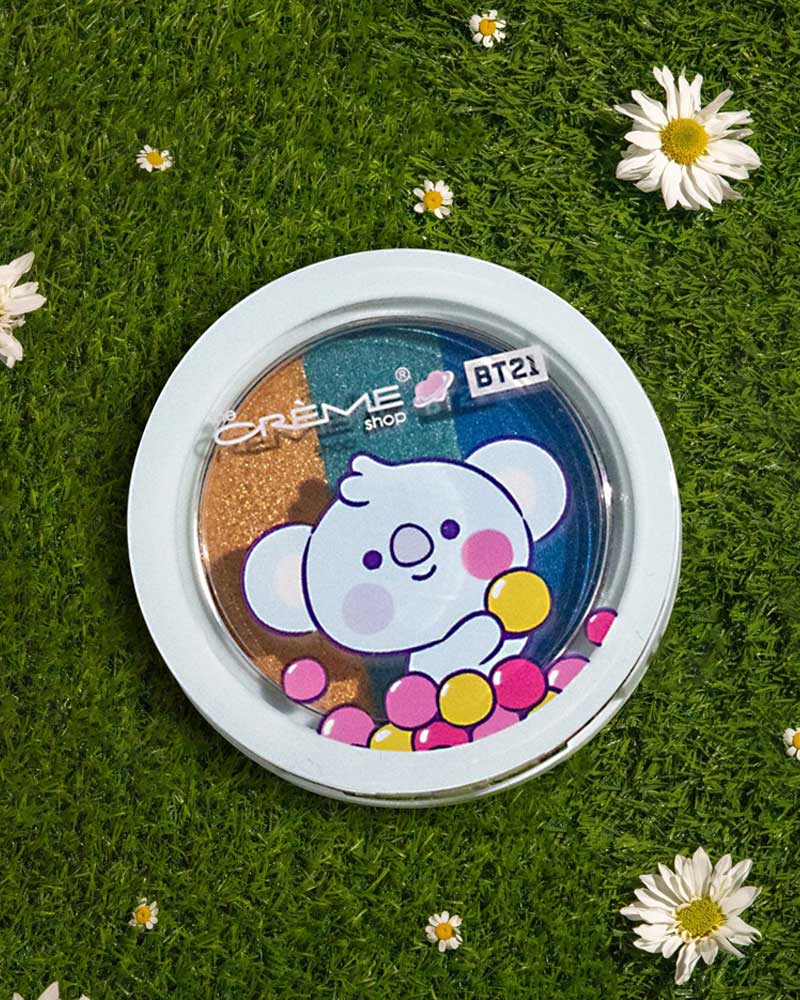 The Crème Shop x BT21 Ultra-Pigmented Eyeshadow Trio