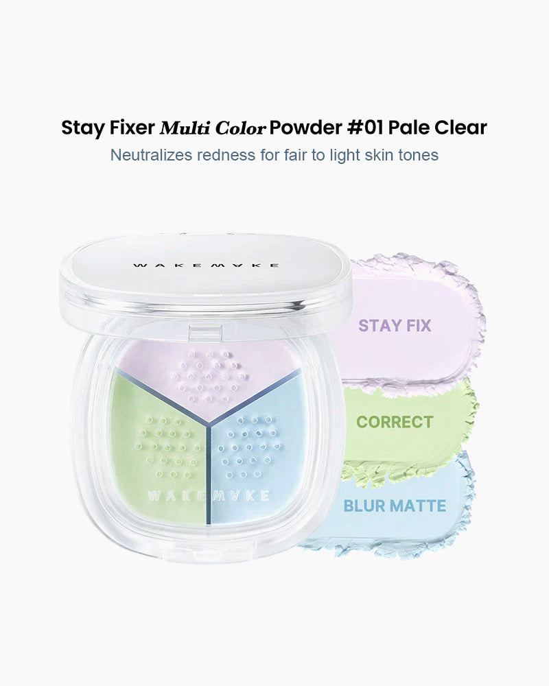 WAKEMAKE Stay Fixer Multi Color Powder