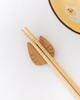Wooden Cat Chopstick Holder
