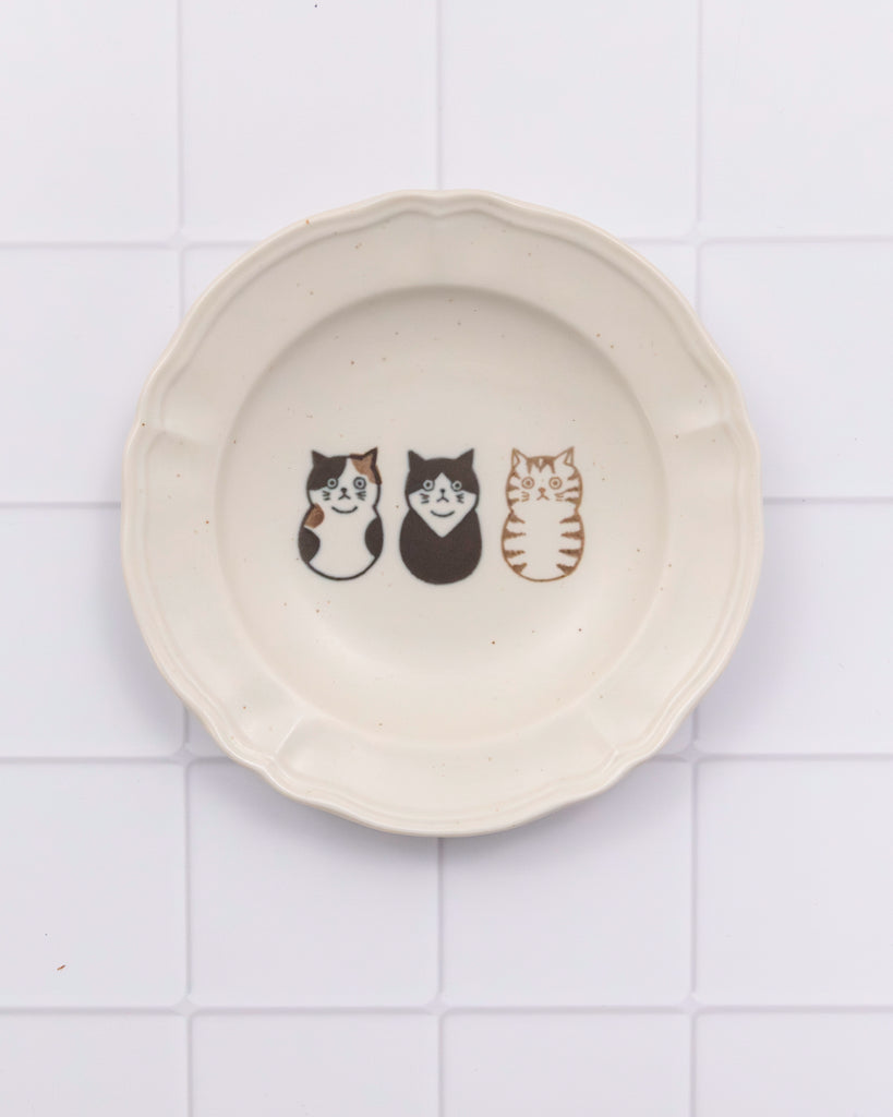 YAMAGOTOUKI Three Cats 135 Ceramics