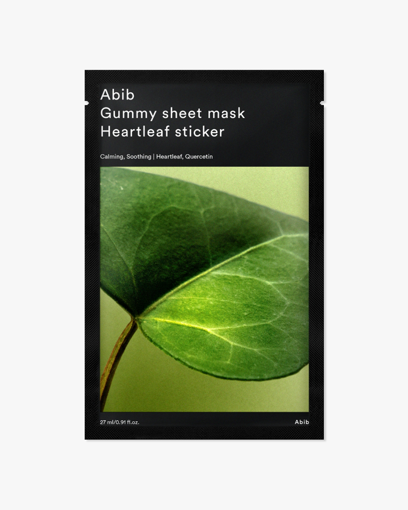 Abib Gummy Sheet Mask #Heartleaf Sticker