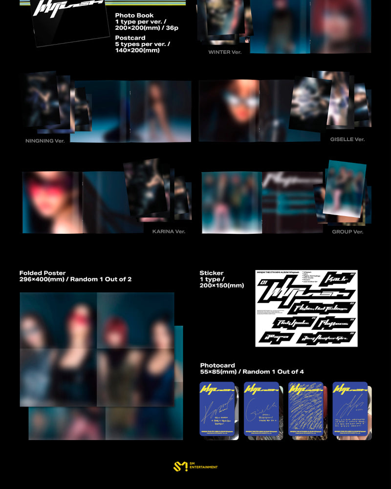 aespa - 5th Mini Album [Whiplash] (SPEED Ver.) (5 Versions)