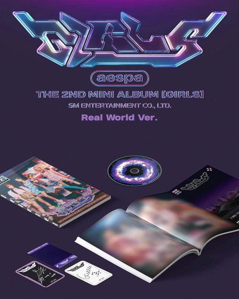 AESPA - GIRLS (2nd Mini Album) REAL WORLD VER.